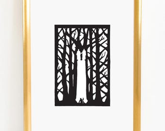 Pillar of Light - Signed Print - Joseph Smith and the First Vision