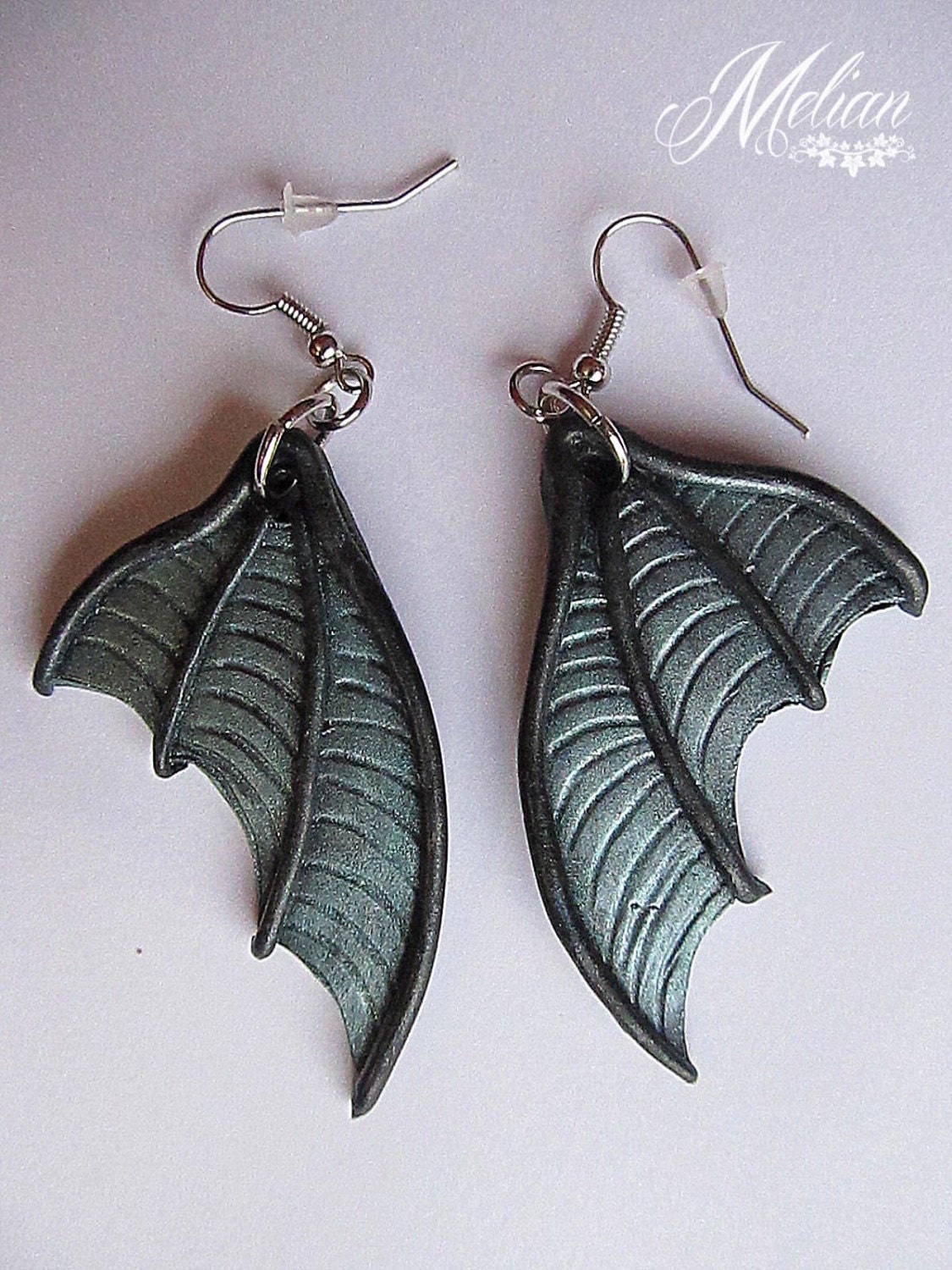 Dragon Wing Earrings Dragon Wing Bat Wing Bat Wing Etsy