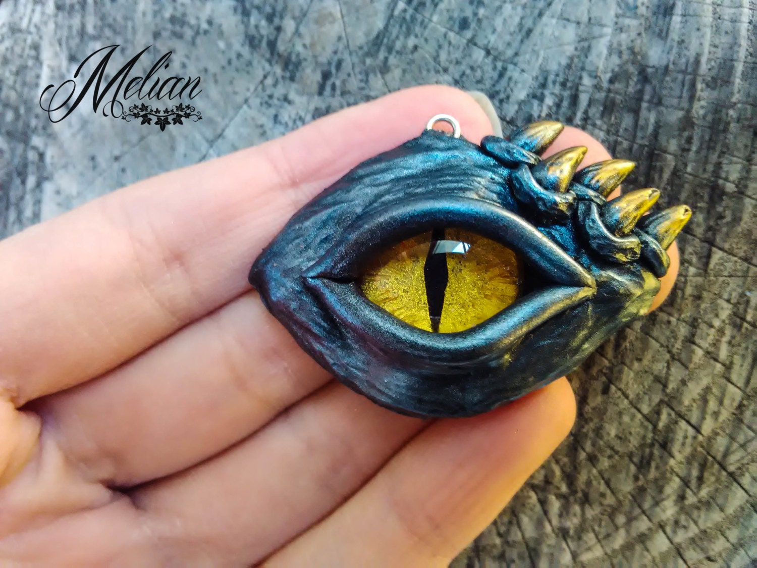 Dragon eye eye pendant Etsy