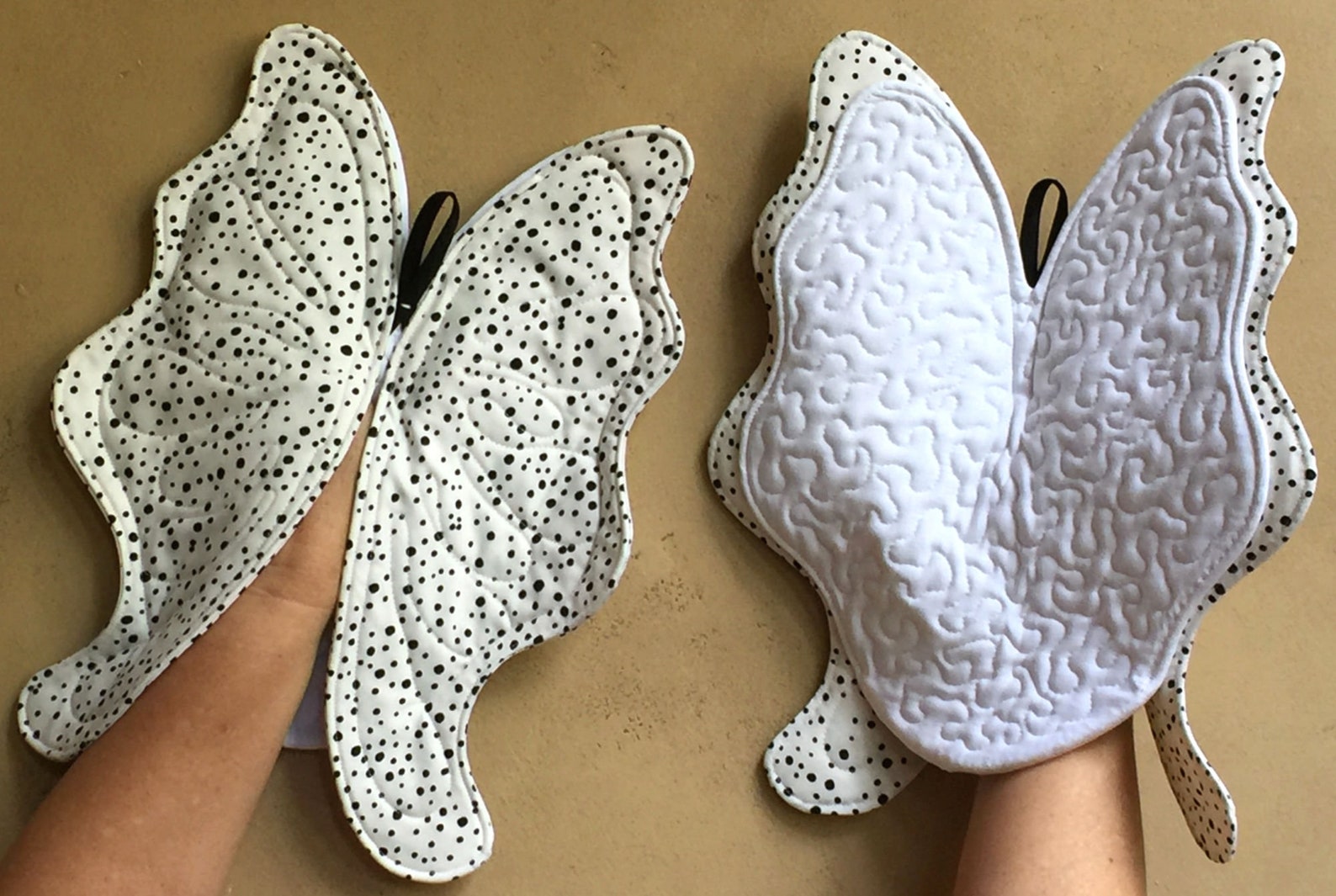 Quilted Butterfly Potholders (EASY) - PDF Downloadable Pattern - Etsy