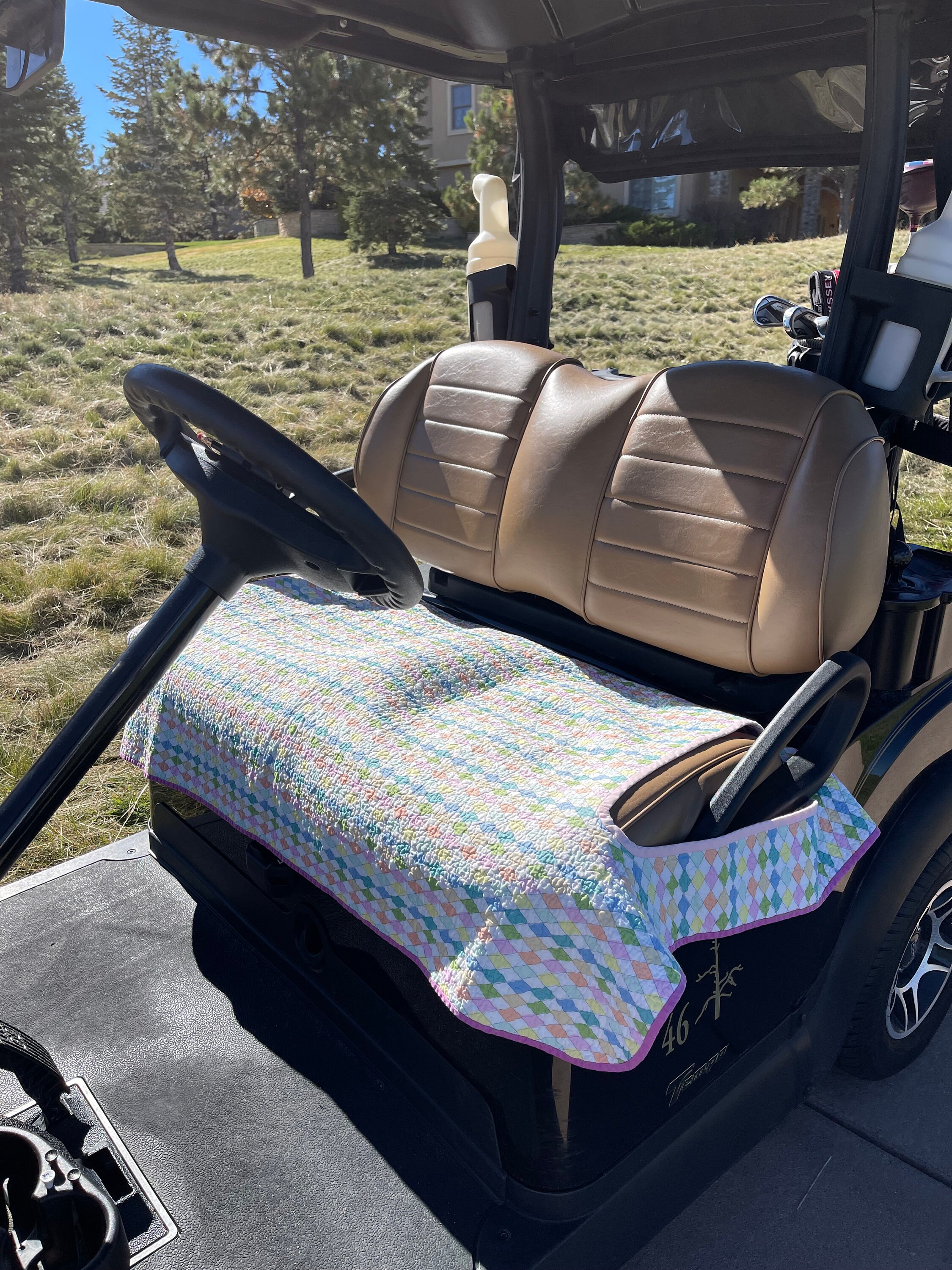 Golf Cart Seat Cover - Reversible Sewing Pattern - Etsy