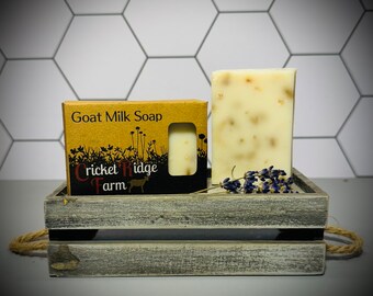 Lavender & Oatmeal Goats Milk Soap