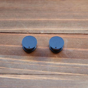 Black blank plug gauges  4g, 2g, 0g, 00g, 7/16, 1/2, 9/16, 5/8