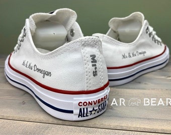 diy wedding converse