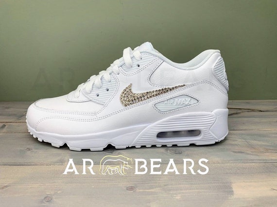 Custom Sneakers, Nike Airmax, Wedding trainers, Mens & Womens, All White Nikes , Custom Nikes , Swarovski Crystals , Bling sneakers Custom Sneakers, Nike Airmax, Wedding trainers, Mens & Womens, All White Nikes , Custom Nikes , Swarovski Crystals , Bling sneakers