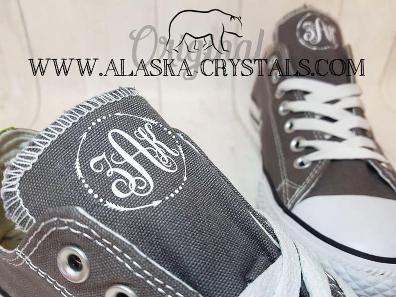 custom bridal sneakers