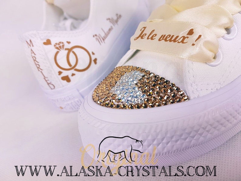 personalised baby converse shoes
