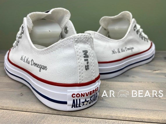 customiser converse mariage