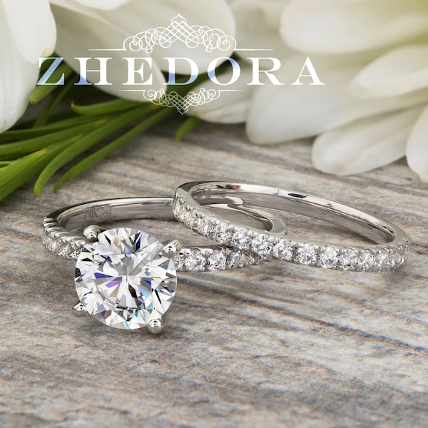 Bridal Set Rings Etsy