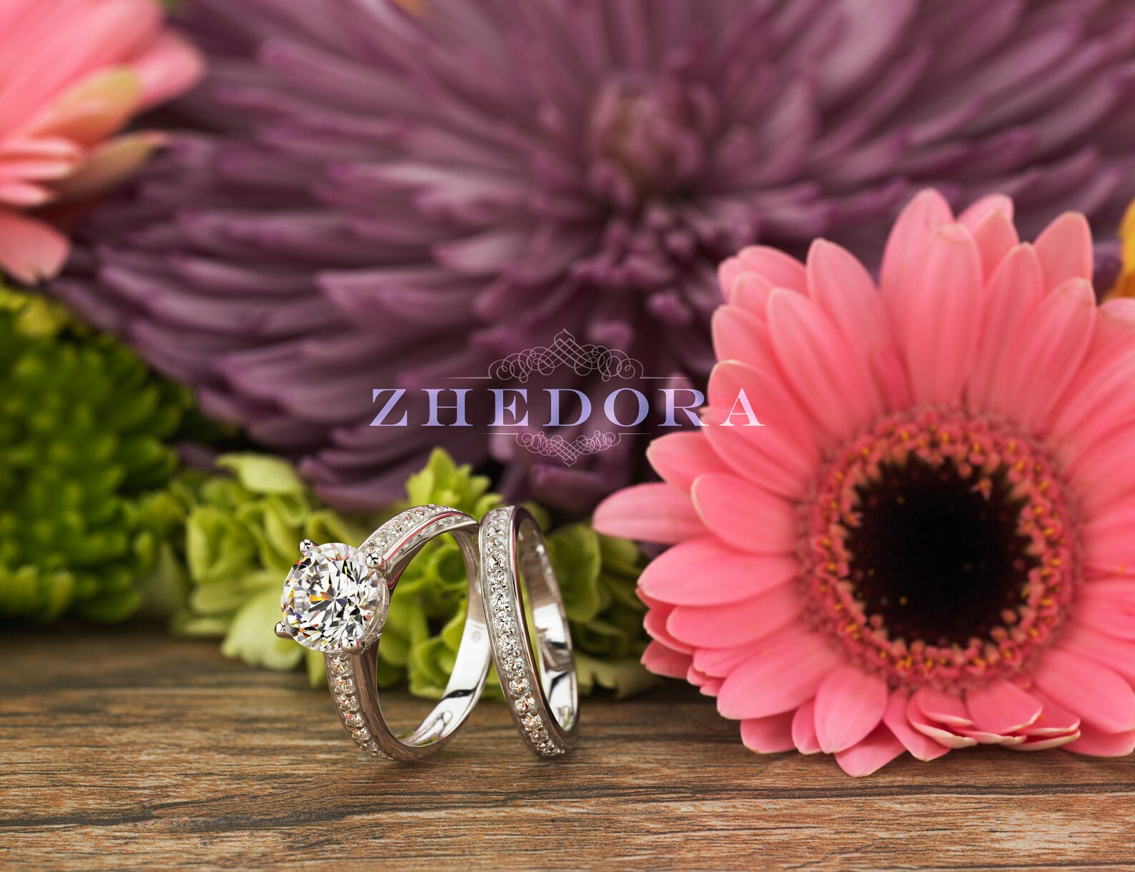 2.25 CT Round Cut Bridal Set in Solid 14k/18k White Gold, Wedding Set , Engagement Set, Moissanite Engagement Ring, Channel Set Bridal Set