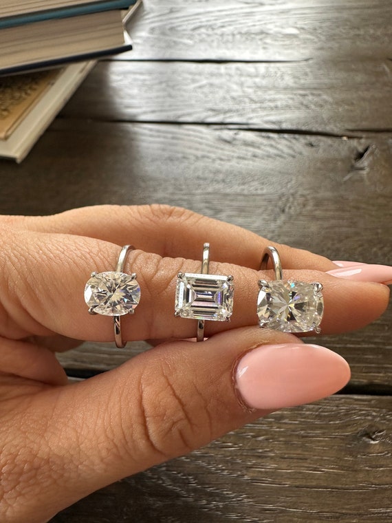 CT Hidden Halo Solitaire Ring, Hidden Halo Oval Solitaire Ring