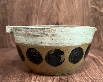 Black Polka Dot Batter Bowls