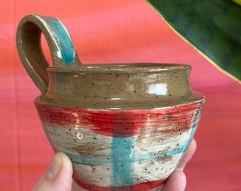 Plaid Venice Cups