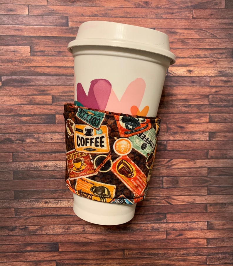Coffee Fabric Cup Cozy