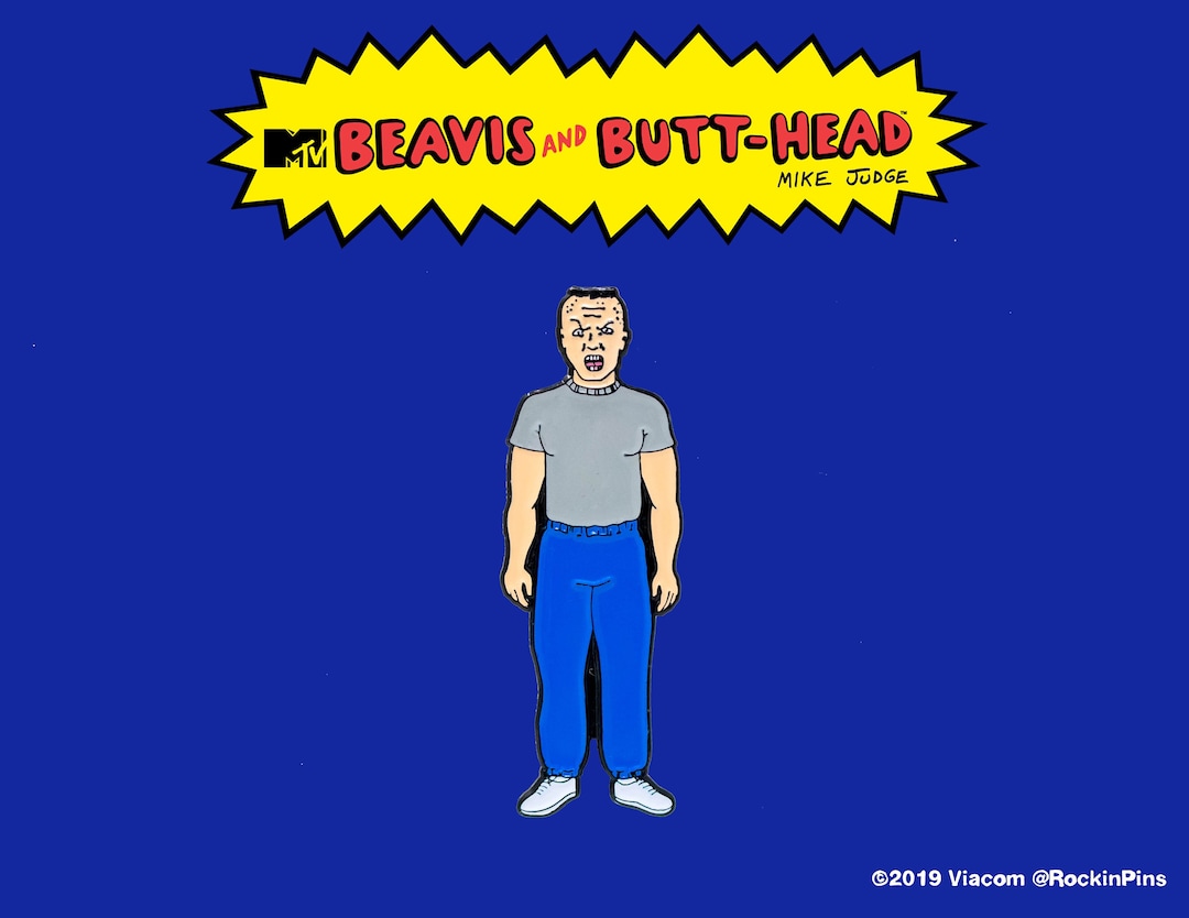 Coach Skin Cod Beavis and Butt-head - Coach Buzzcut Enamel Pin - Etsy