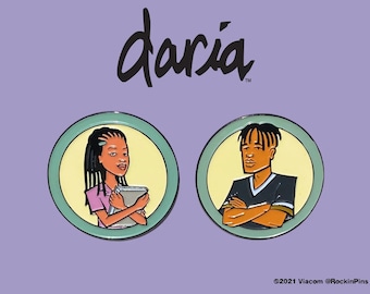 Daria - Jodie & Mack Enamel Pin Set