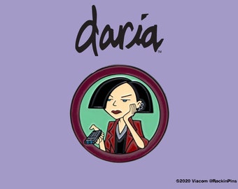 Daria - Jane Lane Bored Enamel Pin