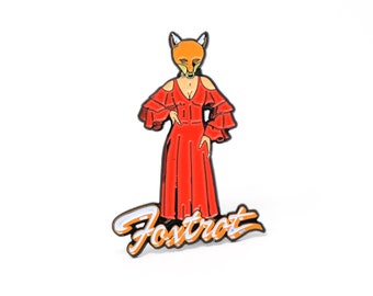 Genesis 'Foxtrot' Enamel Pin