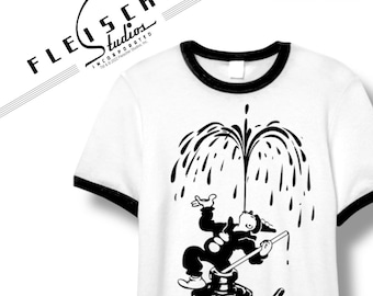 Koko the Clown - Out of the Inkwell Ringer T Shirt
