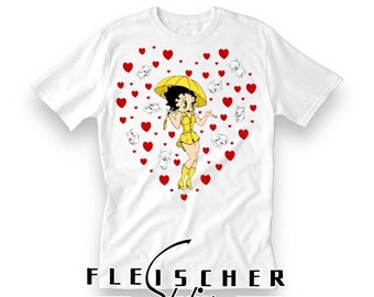 Betty Boop - Raining Pudgy Shirt