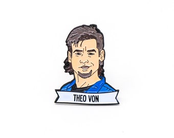 Theo Von Enamel Pin