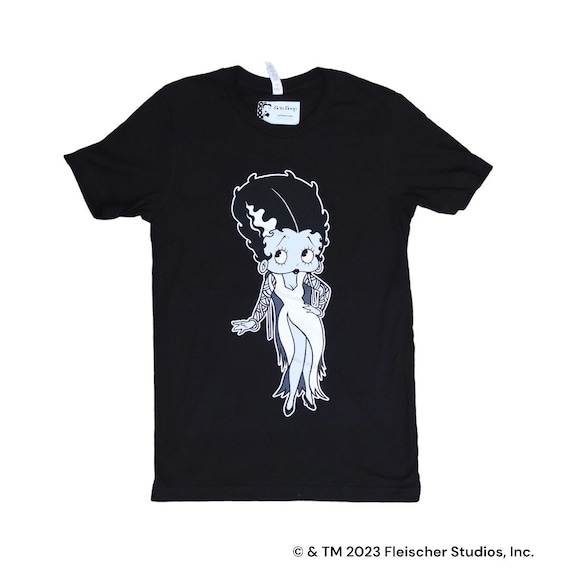 Betty Boop Bride of Frankenstein T Shirt