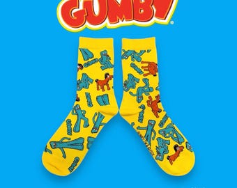 Gumby - Gumby and Pokey Socks