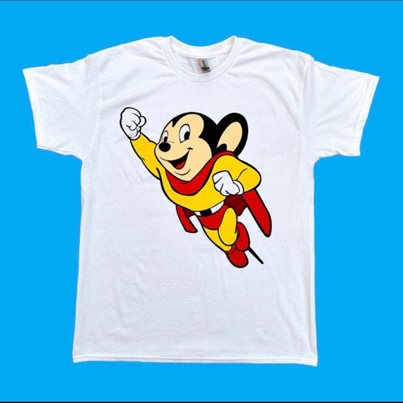 Terrytoons - Mighty Mouse T Shirt - Etsy