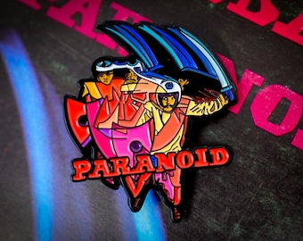 Black Sabbath - Paranoid Enamel Pin