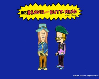 Beavis y Butt-Head - Hipster Esmalte Pin Set