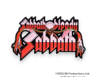 Black Sabbath - Sabbath Bloody Sabbath Enamel Pin