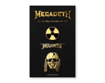 Megadeth - Enamel Pin Set