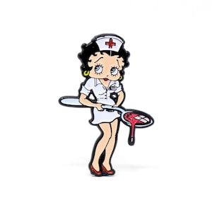 Betty Boop Nurse Enamel Pin