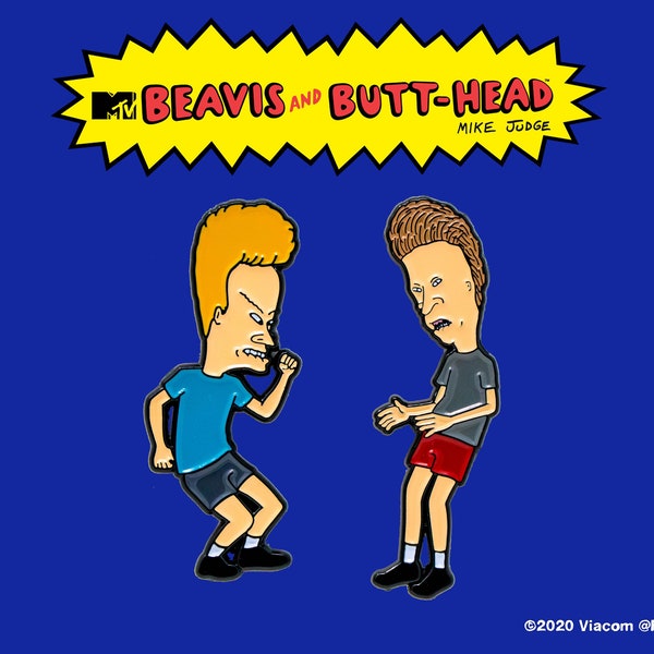 Beavis and Butt-Head - Dancing Enamel Pin Set