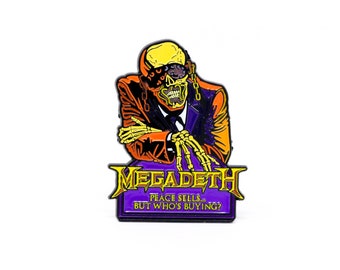 Megadeth Peace Sells Enamel Pin
