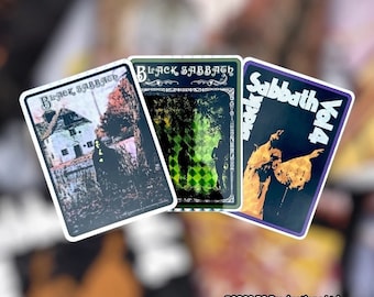 Black Sabbath Prismatic Sticker Set 01