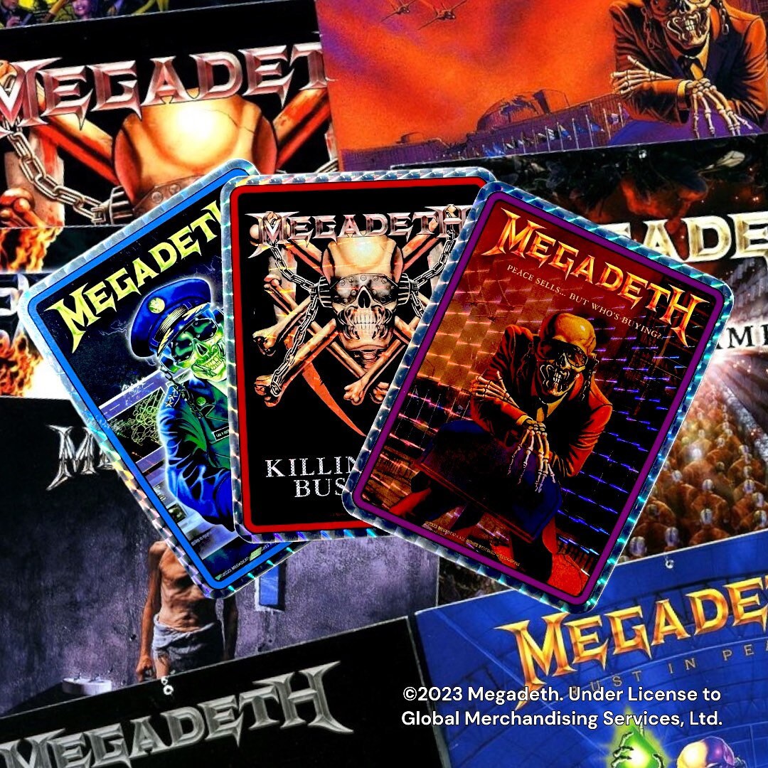 Megadeth Prismatic Sticker Pack 01 - Etsy