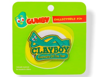 Gumby &#39;Clayboy&#39; Enamel Pin