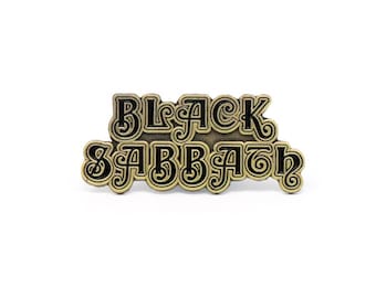 Black Sabbath 1st Album Enamel Pin