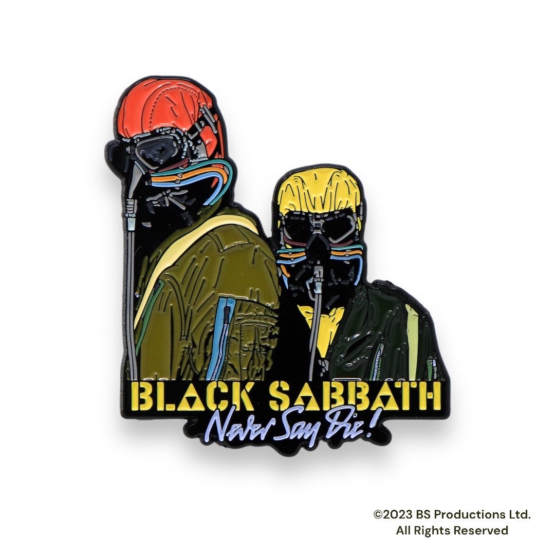 Black Sabbath - Never Say Die Enamel Pin - Etsy