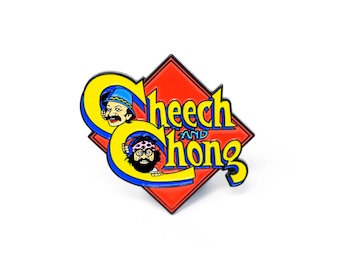 Cheech & Chong Enamel Pin