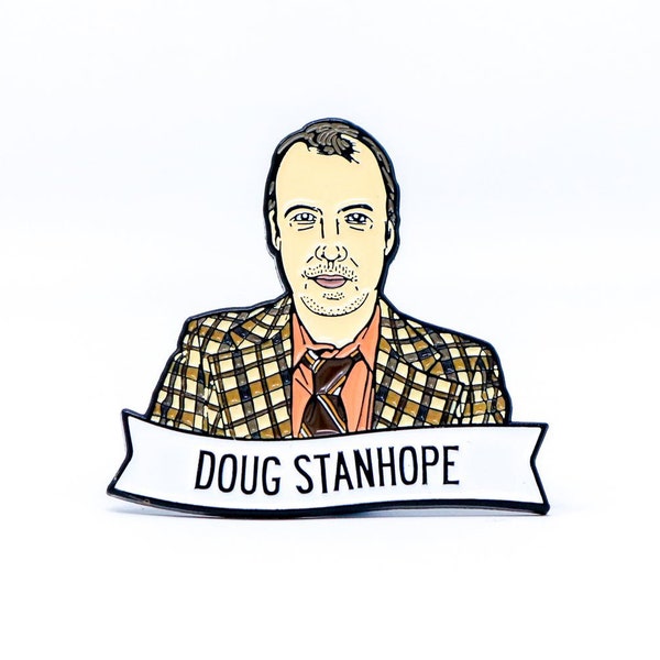 Doug Stanhope Enamel Pin