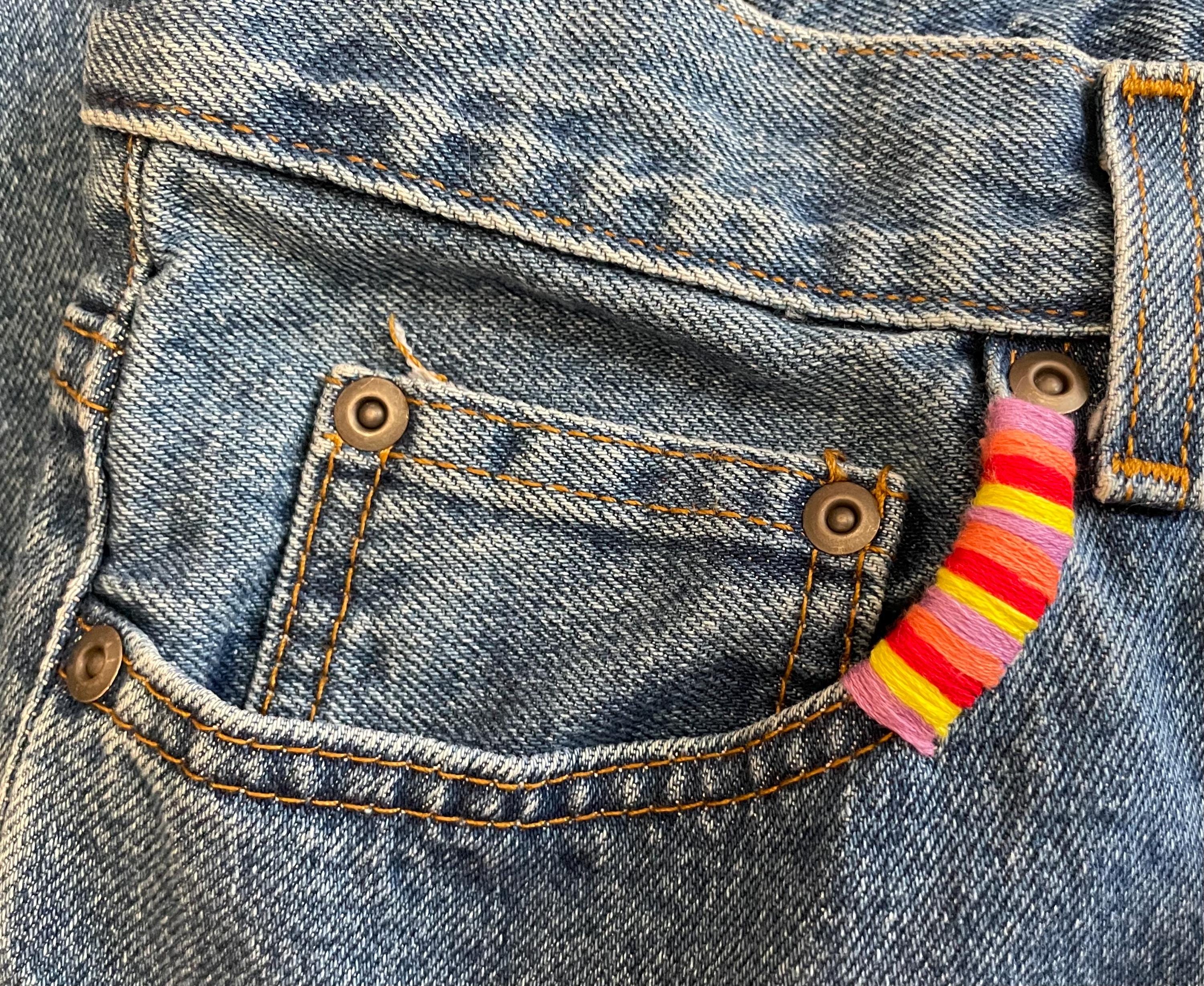 Embroidered Jeans