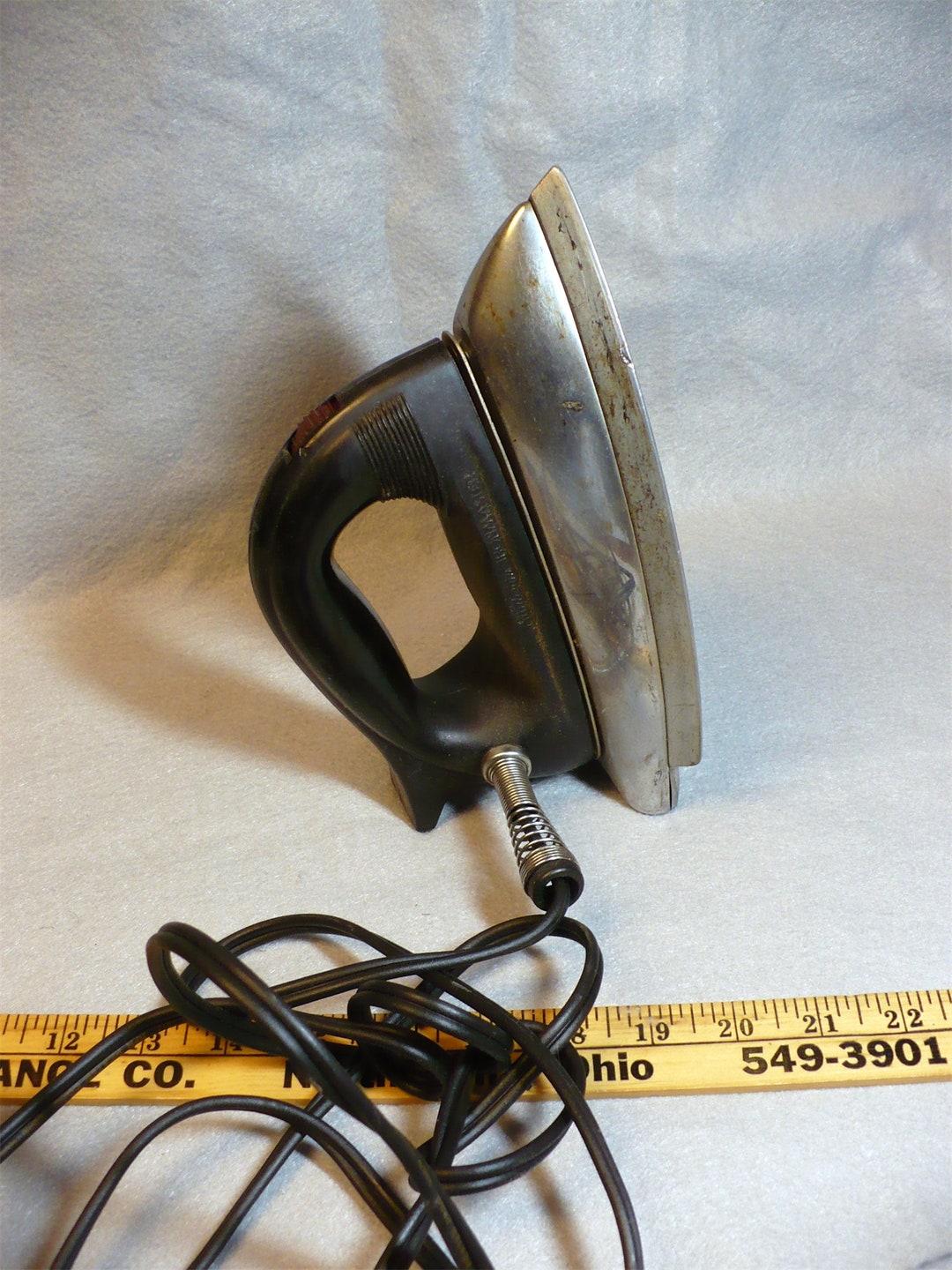 Sunbeam Iron Model A9 Vintage 1950s Flat Plate Iron Etsy
