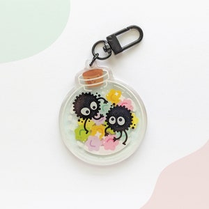 Konpeito Glitter Acrylic Keychain