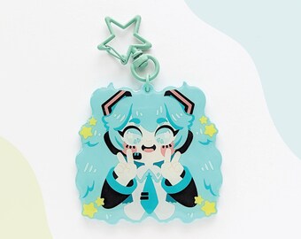 Star Miku Acrylic Charm