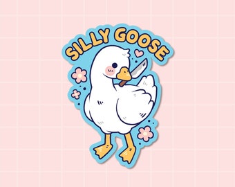 Silly Goose Sticker