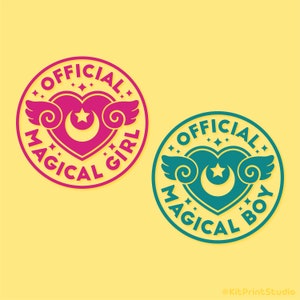 Official Magical Girl/Boy Vinyl Decal