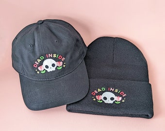 Dead Inside Embroidered Hat