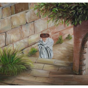 Walking Home - Print on Canvas or Original Painting